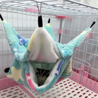 Hamster Hideout Cage Print Fleece