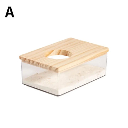 Hamster Golden Bear Sand Bath Box