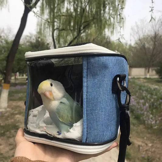 Portable Pet Bird Cage Parrot Breathable