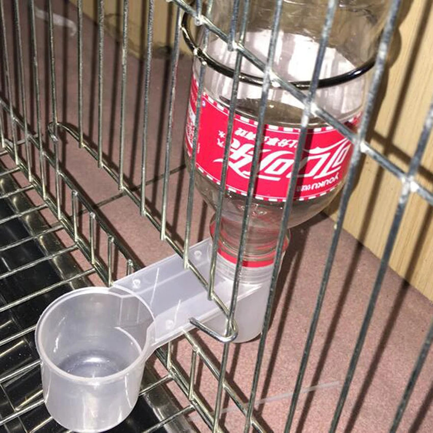Plastic Pet Bird Drinker Feeder