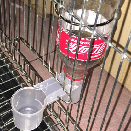 Plastic Pet Bird Drinker Feeder