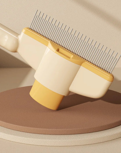 Dog Comb Pet Hair Remover One Button