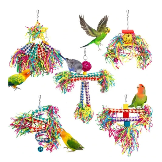 1PC Parrot Toy Biting Toy