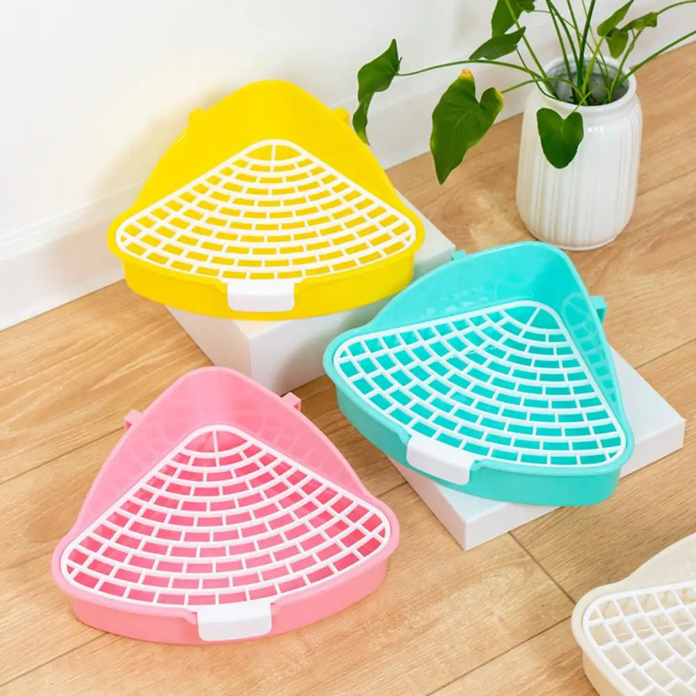 Rabbit Litter Tray Toilet Animal Potty Trainer