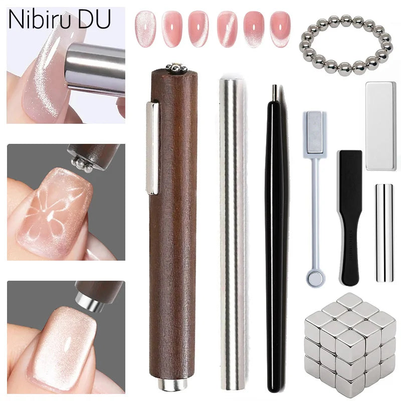 Cat Eye Nail Magnet Strong Magnetic Square
