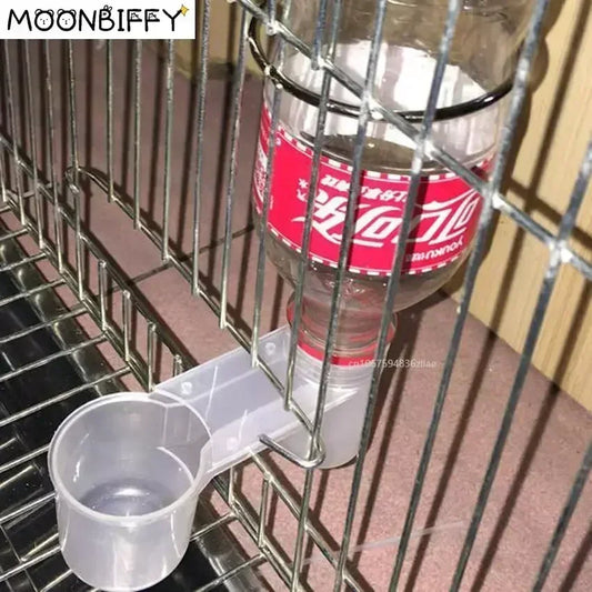 Plastic Pet Bird Drinker Feeder