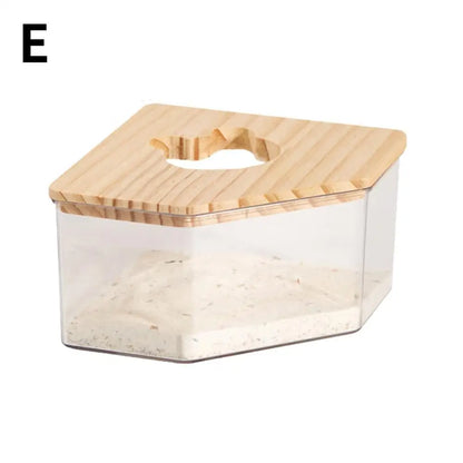 Hamster Golden Bear Sand Bath Box
