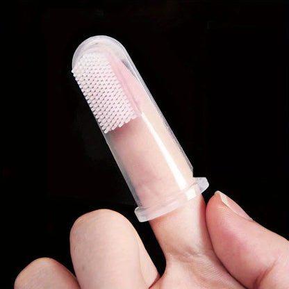 5 Sets of Pet Silicone Finger Sleeves