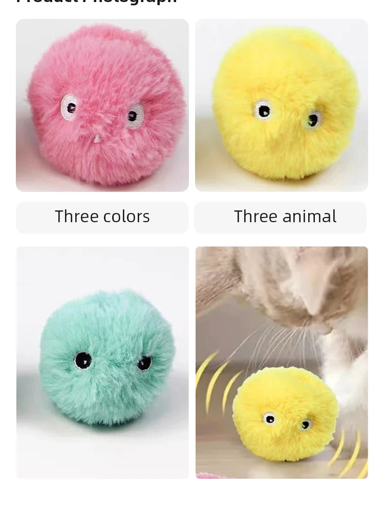 Smart Cat Toys Plush Electric Catnip