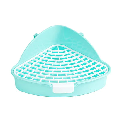 Rabbit Litter Tray Toilet Animal Potty Trainer