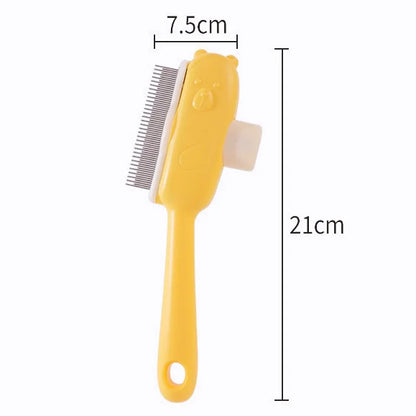 Dog Comb Pet Hair Remover One Button