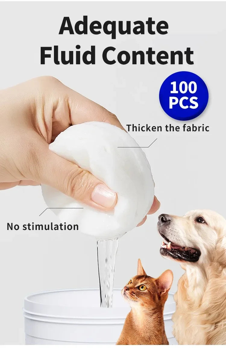 Pet Cleaning Products Eye Wipes