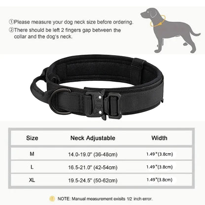 Pet Products Outdoor Tactical Dog Collar
