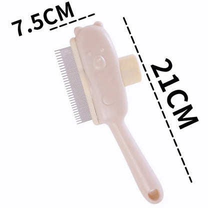 Dog Comb Pet Hair Remover One Button