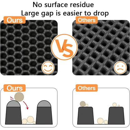Pet Cat Litter Mat Waterproof Double Layer