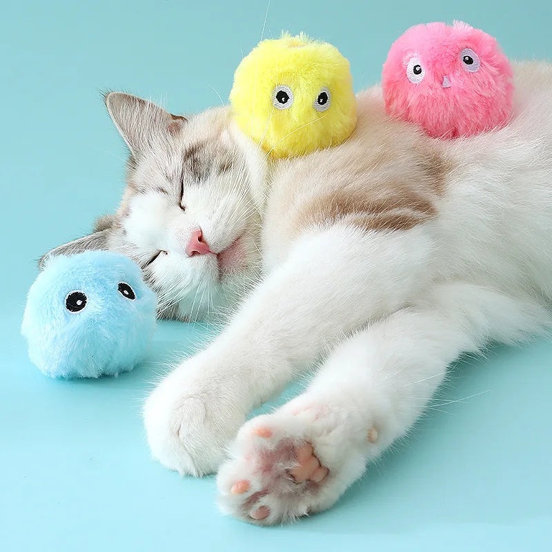 1/3Pcs Interactive Ball Smart Cat Dog Toys