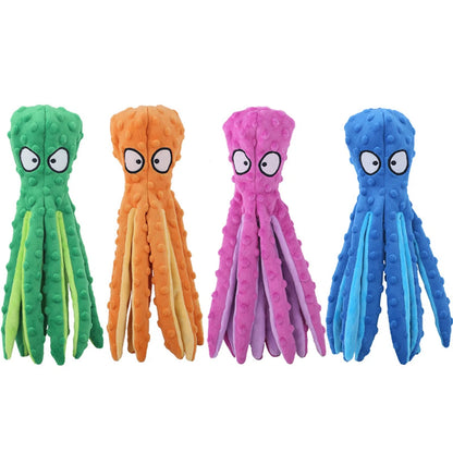 1PC Pet plush toys cartoon stamps