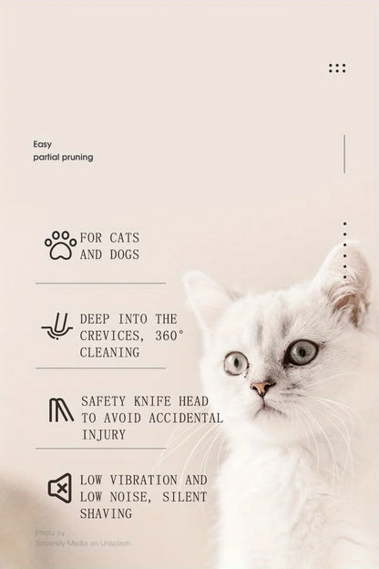 1pc Electric Pet Clippers Cat Dog
