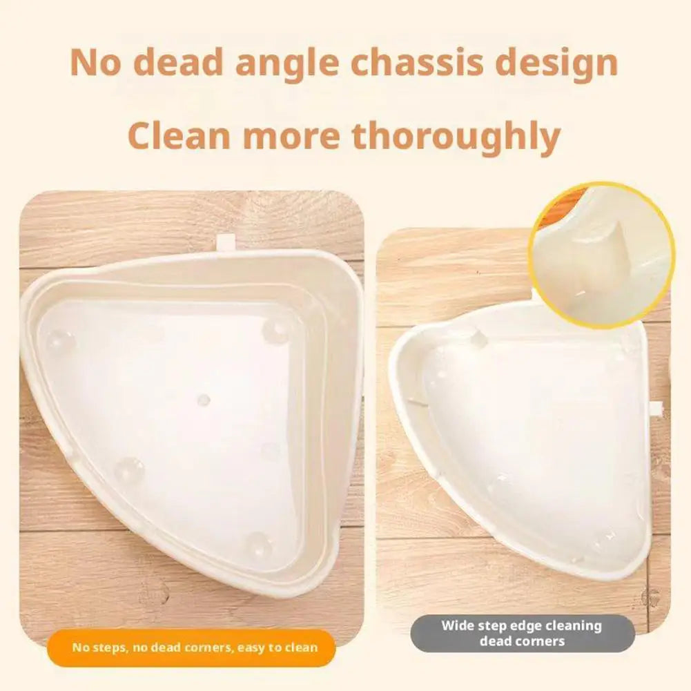 Rabbit Litter Tray Toilet Animal Potty Trainer