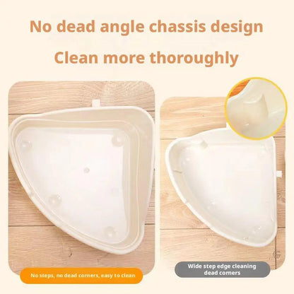 Rabbit Litter Tray Toilet Animal Potty Trainer