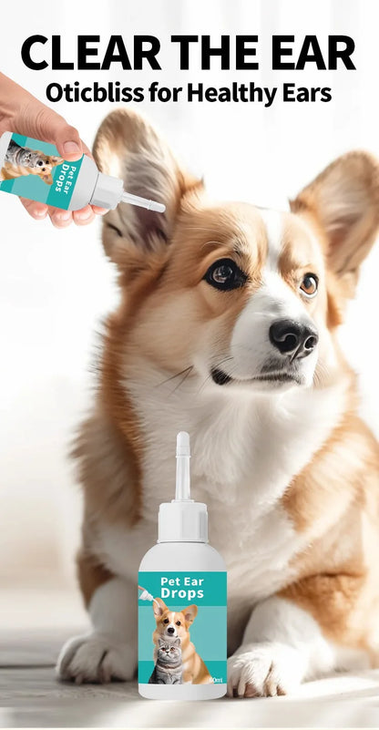 Pet ear wash Cats and dogs ear water cleaning