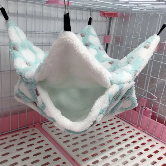 Hamster Hideout Cage Print Fleece