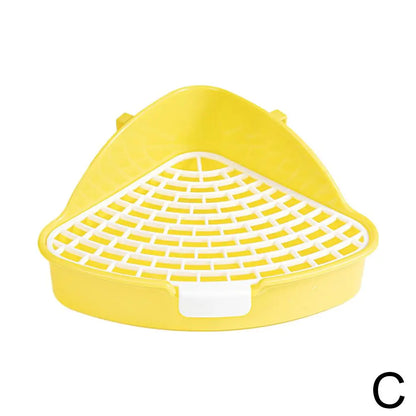 Rabbit Litter Tray Toilet Animal Potty Trainer