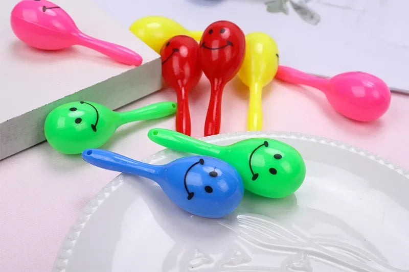 3PCS Parrot Rattle Sand Hammer Sand Ball