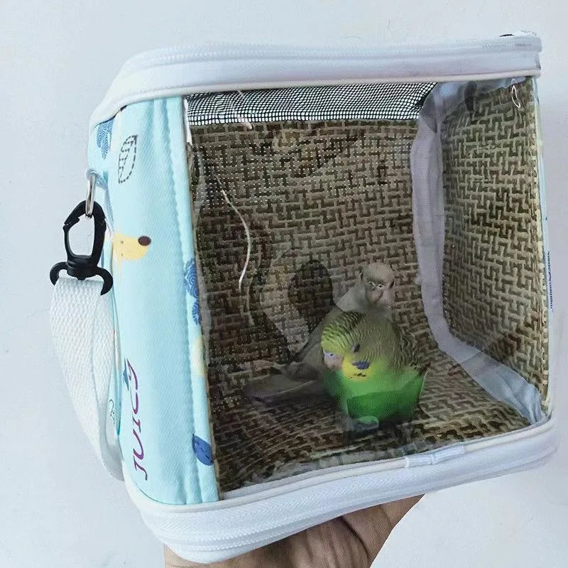 Portable Pet Bird Cage Parrot Breathable