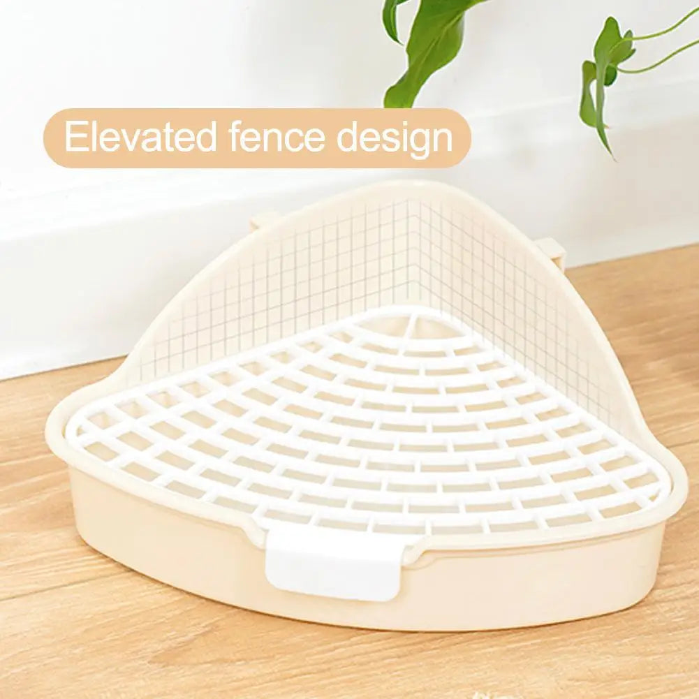 Rabbit Litter Tray Toilet Animal Potty Trainer