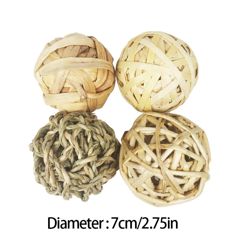 7CM Chewing Braided Ball Guinea Pig