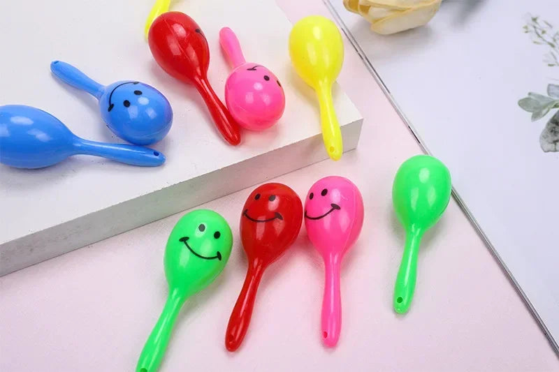 3PCS Parrot Rattle Sand Hammer Sand Ball