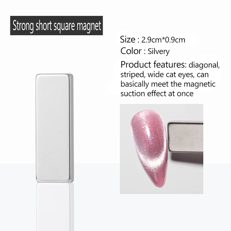 Cat Eye Nail Magnet Strong Magnetic Square