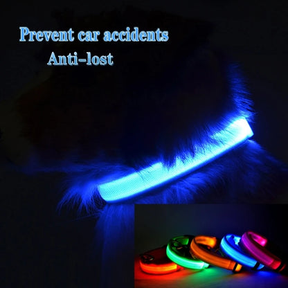 Led Dog Collar Light Anti-lost Collar