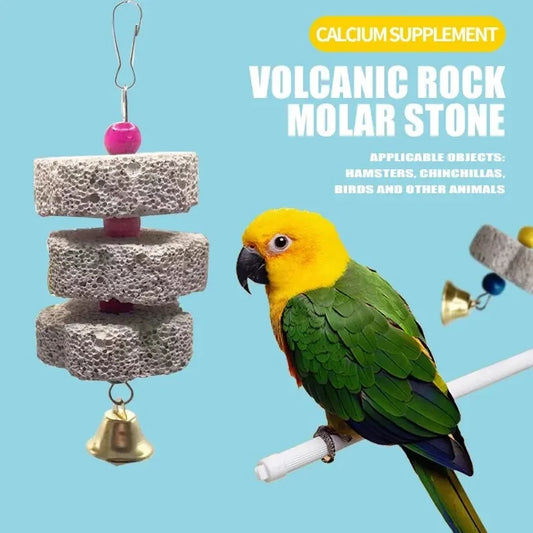 Parrot Volcanic Rock Molar Stone