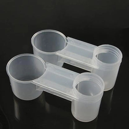 Plastic Pet Bird Drinker Feeder