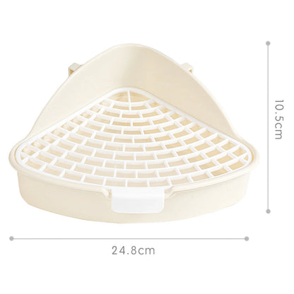 Rabbit Litter Tray Toilet Animal Potty Trainer