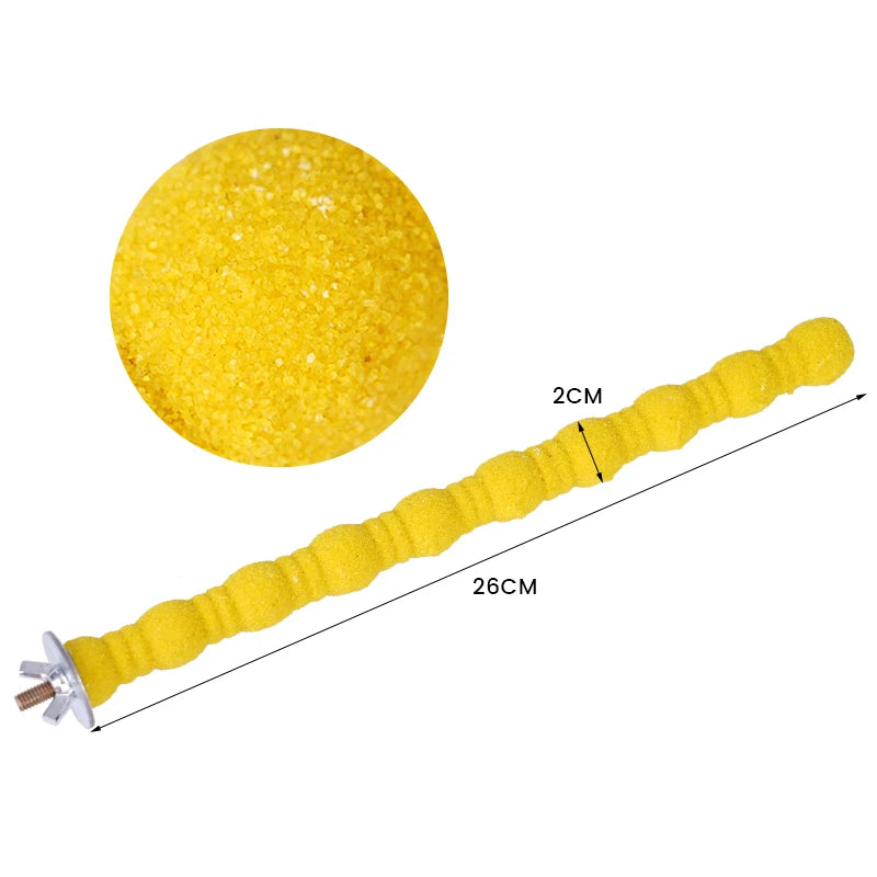 Pet Parrot Claw Grinding Stick