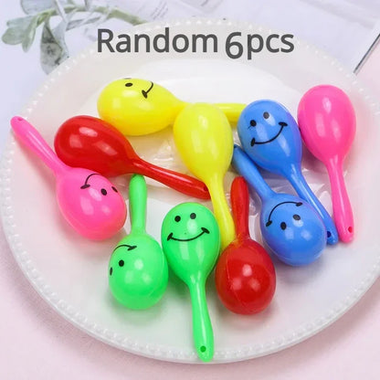 3PCS Parrot Rattle Sand Hammer Sand Ball