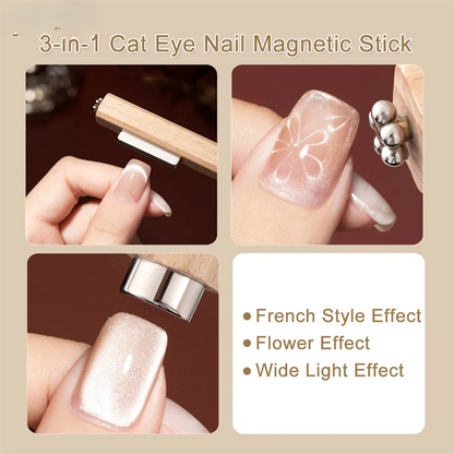 Cat Eye Nail Magnet Strong Magnetic Square