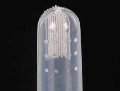 Silicone Fingertips Toothbrushes Cat Dog