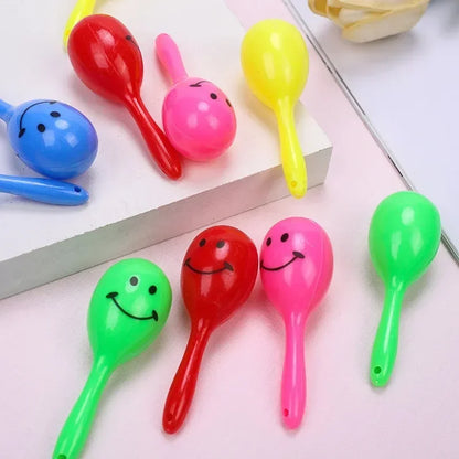 3PCS Parrot Rattle Sand Hammer Sand Ball
