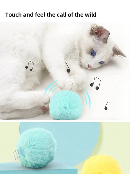 Smart Cat Toys Plush Electric Catnip