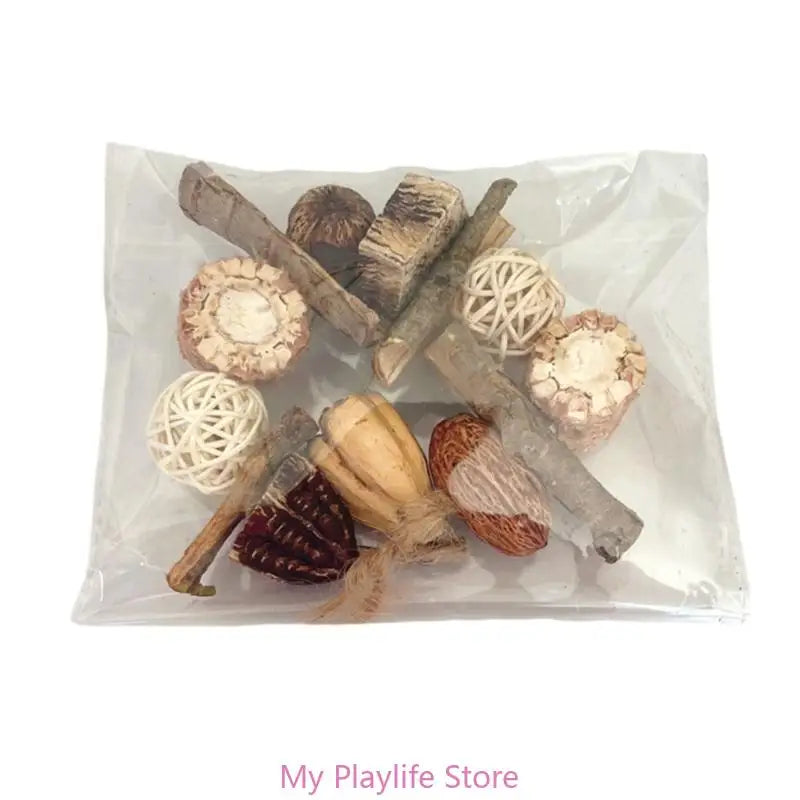Colorful Block Bird Beak Grinding Toy