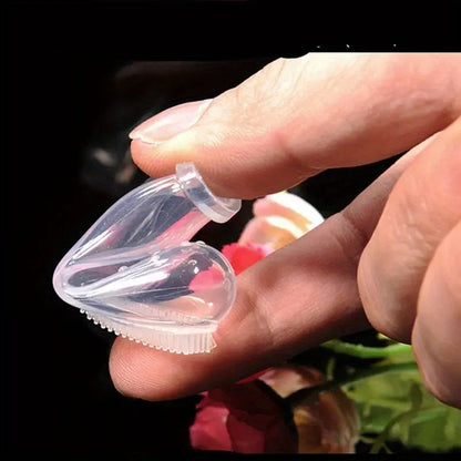 5 Sets of Pet Silicone Finger Sleeves