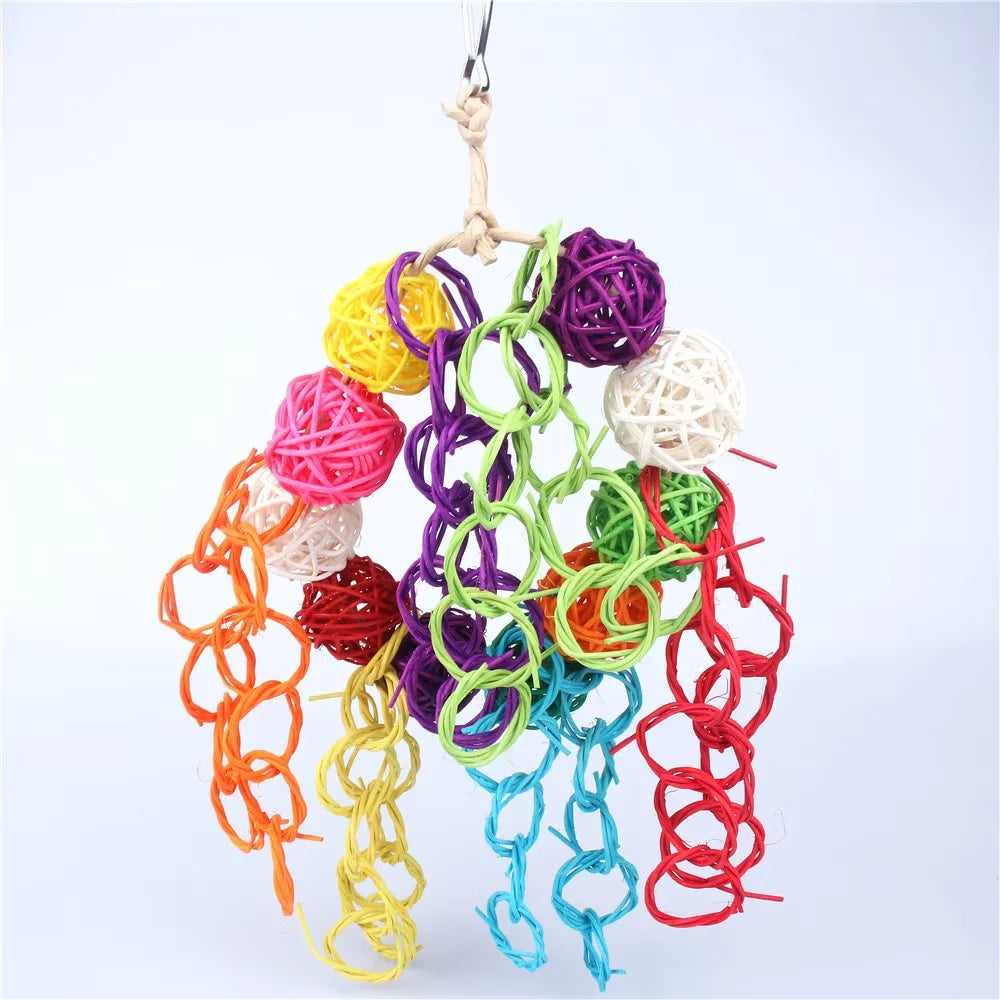 1PC Parrot Toy Biting Toy