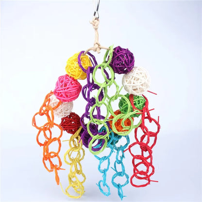 1PC Parrot Toy Biting Toy