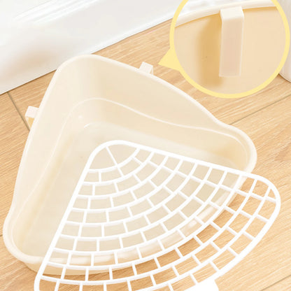 Rabbit Litter Tray Toilet Animal Potty Trainer