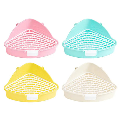 Rabbit Litter Tray Toilet Animal Potty Trainer