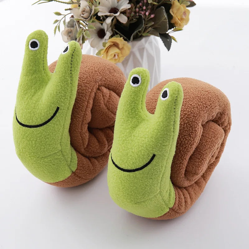 Snail shaped dog and cat toys